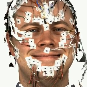 with electrodes