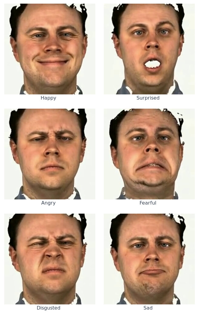 six emotions